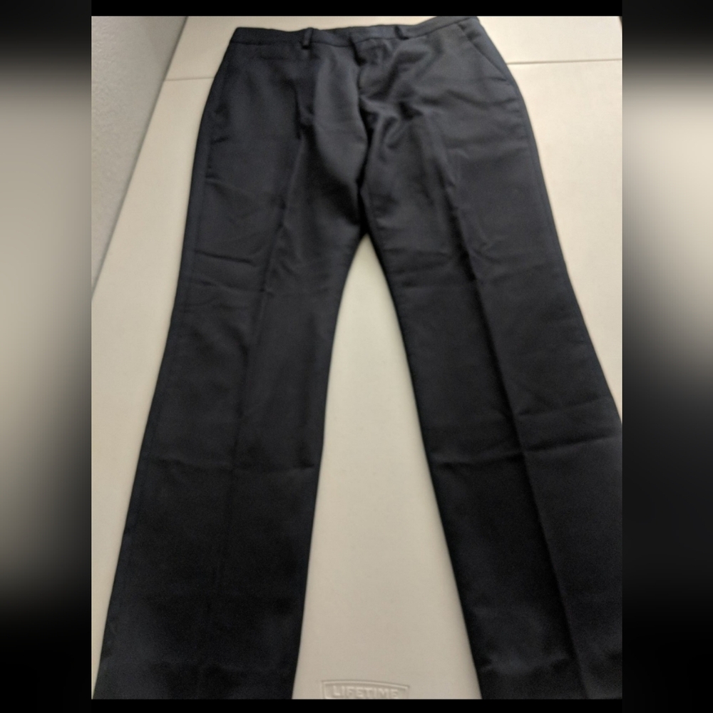 Men's Dress Slack Pants Professional Preppy Work Office Uniform Costume